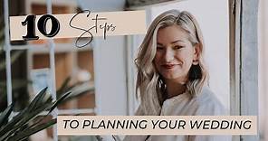 How to plan a wedding in 10 steps (10 STEPS TO PLAN YOUR WEDDING)