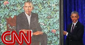 President Obama's official portrait unveiled