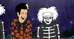 The David S. Pumpkins Animated Halloween Special || Bring on the dancers || #SocialNews.XYZ