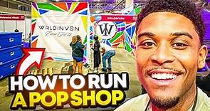 How to Run a Pop Up Shop for Your Clothing Brand