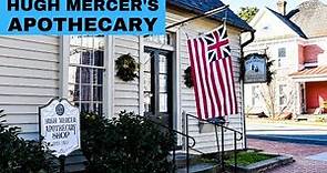 HUGH MERCER APOTHECARY & STATUE (Fredericksburg, VA)