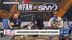 Aaron Boone discusses the Yankees offseason on WFAN with Evan Roberts and Tiki Barber