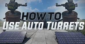 Rust How To Use Auto turrets SIMPLE GUIDE 2021 For Beginners (3 Best Electricity Setups)