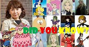 Mami Koyama [Arale/Big Mom] - Voice acting/seiyuu 小山 茉美 声優 collection that you might not know!