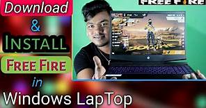How To Install Free Fire In Windows | windows 10 laptop me freefire kaise install kare