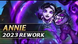 ANNIE REWORK 2023 Gameplay Spotlight Guide - League of Legends