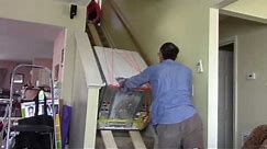 Move a washing machine up stairs without hurting your back