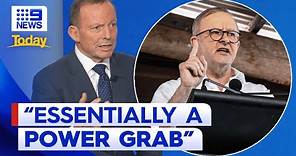 Tony Abbott labels Voice Referendum a ‘power grab’ | 9 News Australia