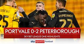 Port Vale 0-2 Peterborough: Darren Ferguson starts fourth spell as Posh boss with victory