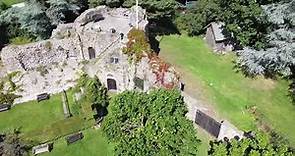 Usk Castle and Town, Monmouth ~ Drone Footage!