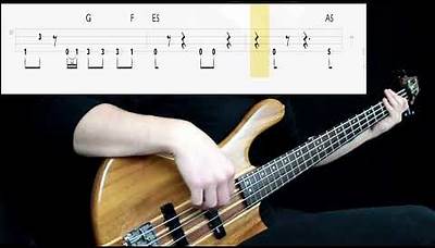 Alien Ant Farm - Smooth Criminal (Bass Only) (Play Along Tabs In Video)