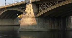 Margaret Bridge and Danube in Budapest