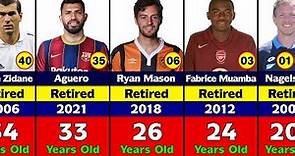 Top 40 Footballers Who Retired Too Early.
