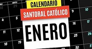 CALENDARIO SANTORAL CATOLICO DEL MES DE ENERO 2023 | SANTO DEL DÍA DE HOY | #1