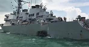 Remains found from USS John S. McCain collision
