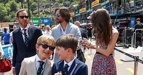 Le foto dei Casiraghi al completo (con figli al seguito) al Gran Premio di Monaco