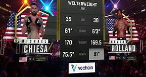 Michael Chiesa vs Kevin Holland Full Fight UFC 291 Part B