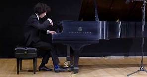 Hao Wei Lin, piano, 2020 NYCA Worldwide Debut Audition