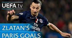 Zlatan Ibrahimović goals - Paris Saint-Germain legend