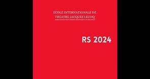 ... - Ecole Internationale de Théâtre Jacques Lecoq - Officiel