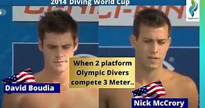 2014 David Boudia & Nick Mcrory - USA Diving Mens 3 meter Diving World Cup