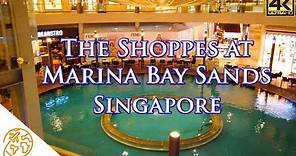The Shoppes At Marina Bay Sands Singapore 4k Shopping Mall Tour