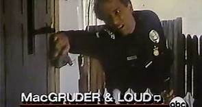 ABC promo MacGruder & Loud April 1985