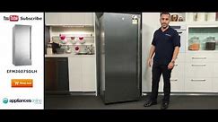 360L Electrolux Upright Freezer EFM3607SDLH reviewed by product expert - Appliances Online