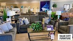 VALUE CITY FURNITURE SOFAS ARMCHAIRS BEDS TABLES HOME DECOR SHOP WITH ME SHOPPING STORE WALK THROUGH