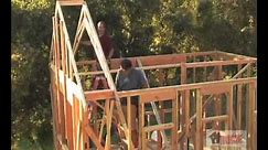 How to Install Trusses - Freeze Blocks and Second Truss