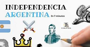 Independencia Argentina en 7 minutos