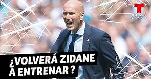 ¿Zidane volverá a entrenar algún equipo? La leyenda lo aclara | Telemundo Deportes
