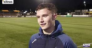 Dylan Tait post Alloa Athletic