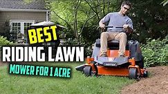 Top 6 Best Riding Lawn Mower for 1 Acre Review in 2022 | Cordless Push Lawn Mower