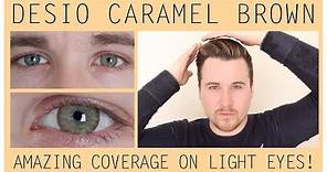 Desio Contact Lenses: Caramel Brown Review