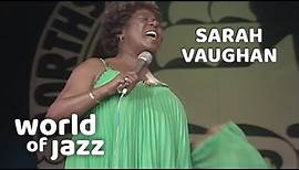Sarah Vaughan And Her Trio Live At The North Sea Jazz Festival • 12-07 ...