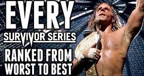 Every WWE Survivor Series Ranked From WORST To BEST