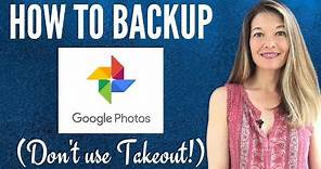 How To Back Up Google Photos (Hint: Don't Use Takeout!)