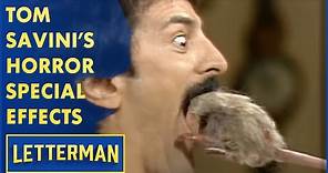 Tom Savini's Horrifying Special Effects | Letterman