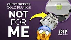 Why I didn't make a Chest Freezer Cold Plunge | DIY Cold Plunge Stock Tank, Pump, Chiller and Ozone