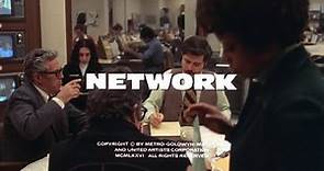 Network (1976) - Opening Credits/Scene - William Holden Peter Finch Faye Dunaway Robert Duvall