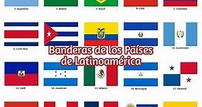 Banderas de los Países de Latinoamérica
