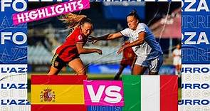 Highlights: Spagna-Italia 3-1 - Under 19 femminile (27 giugno 2022)