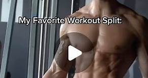 Joseph Shulkin on Instagram: "My favorite workout split #gymmotivation #gym #fitness #explore"