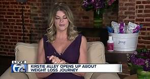Kirstie Alley opens up about her weight loss journey