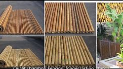6-1/8 Split Fencing(bamboo)-backyard privacy fence|Bamboo rolls,panel bamboo rolled cane|4',5',6ft,8 foot, 1