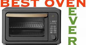Beautiful Digital Air Fryer Toaster Oven by Drew Barrymore (With Clock) Review & Test - Skywind007