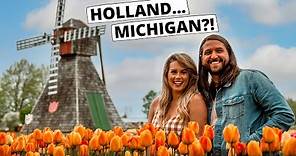 Michigan: One Day in Holland, MI - Travel Vlog | Tulip Time Festival Holland Michigan