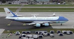 U.S. Air Force Boeing VC-25 departure at Zurich Airport - Air Force One