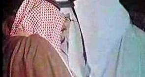 الأمير (الملك) عبدالله مع الامير محمد بن عبدالعزيز